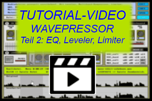 Tutorial 2 Wavepressor Equalizer, Leveler, Limiter